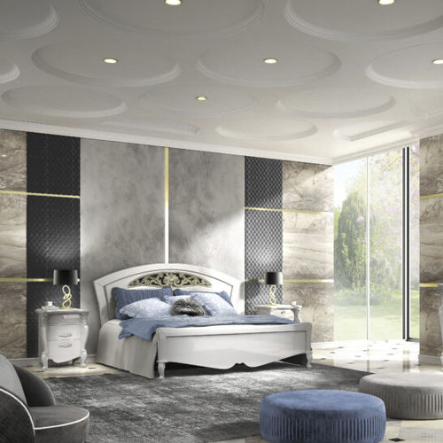 Двуспальная кровать - Smeraldo - Casa +39 Arte & Stile - классическая / с изголовьем / из лакированной древесины