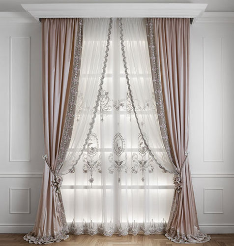 Штора в цветочек - ELISABETH ALLOVER  - Chicca Orlando srl - из ткани