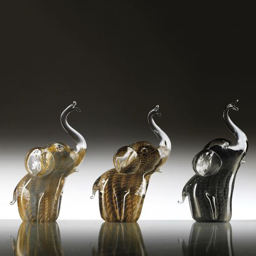 Скульптура из кристалла - PLUMED ELEPHANT - Duccio di Segna srl - для профессионального использования