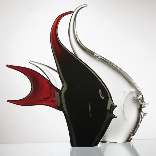 Скульптура из кристалла - STYLIZED FISH - Duccio di Segna srl - для профессионального использования