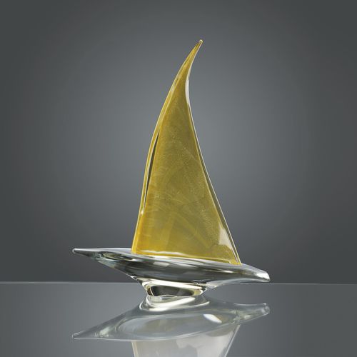 Скульптура из кристалла - BOAT - Duccio di Segna srl - для профессионального использования