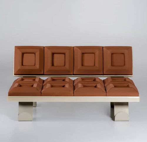Диван уникальный дизайн - CIOCCOSOFÀ - Gugliermetto Experience - из ткани / с подлокотниками / со съемным чехлом