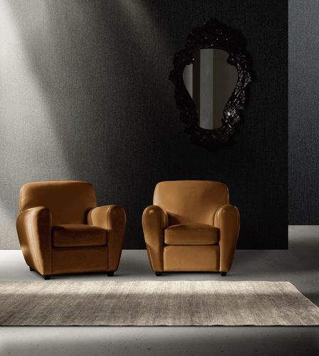 Современное клубное кресло - RAYA - Lof's - Interior - - из кожи