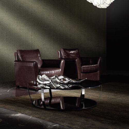 Современное кресло - MEDINA - Lof's - Interior - - из кожи