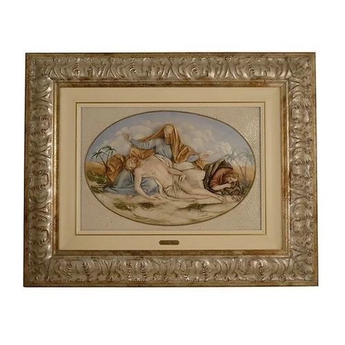 Декоративная картина фигуративный стиль - Pietà - Porcellane Principe snc - для выставочных залов