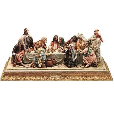 Скульптура из фарфора - Last Supper - Porcellane Principe snc