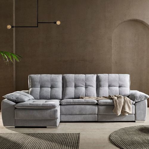 Угловой диван - GIO RELAX - Tapizados Acomodel Yecla sl - современный / для внутреннего применения / из ткани