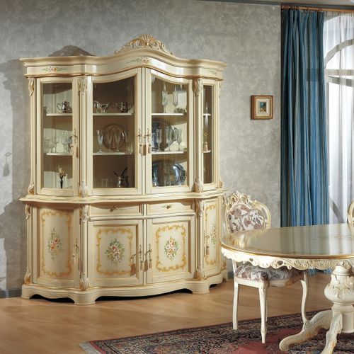 Стилизованный шкаф для посуды - ART.9903 - Tarocco Vaccari Group srl - из лакированной древесины