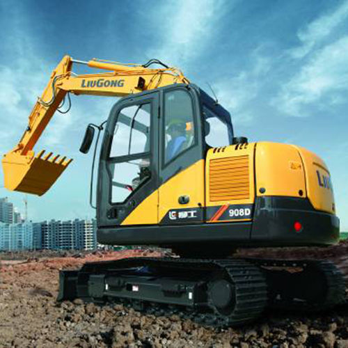 Экскаватор мини - 908D - Guangxi Liugong Machinery Co. Ltd. - гусеничный / компактный / эргономичный