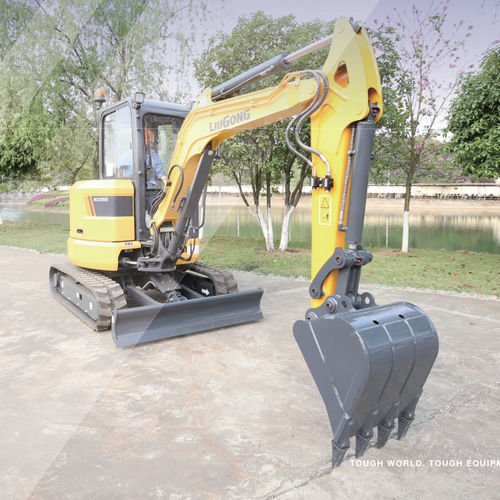 Экскаватор мини - 9035E - Guangxi Liugong Machinery Co. Ltd. - гусеничный / компактный / с малым расходом топлива