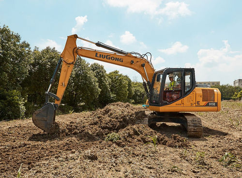 Промежуточный экскаватор - 915E - Guangxi Liugong Machinery Co. Ltd. - гусеничный / эргономичный / многофункциональный