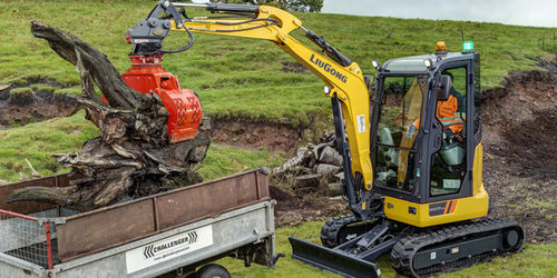 Гусеничный экскаватор - 9027F - Guangxi Liugong Machinery Co. Ltd. - компактный / для строительства / дизельный