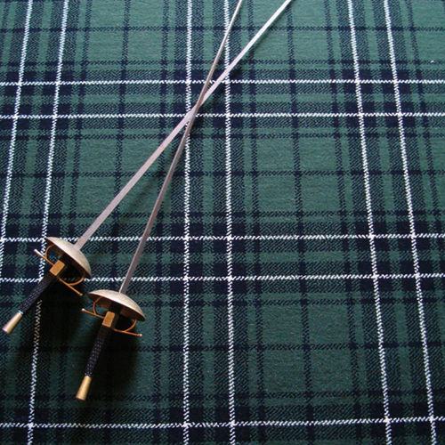 Тканое ковровое покрытие - MACLEAN HUNTING TARTAN - STEVENS AND GRAHAM - из шерсти / нейлоновое / для сектора услуг