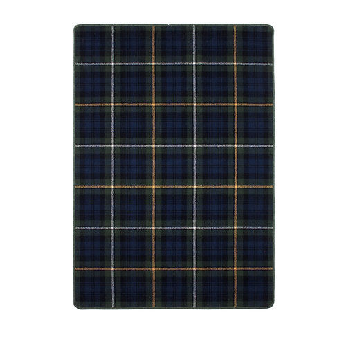 Современный ковер - CAMPBELL OF ARGYLL MODERN TARTAN - STEVENS AND GRAHAM - в клетку / из шерсти / прямоугольный