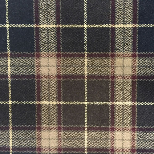 Современный ковер - BLAIR TARTAN  - STEVENS AND GRAHAM - в клетку / из шерсти / прямоугольный