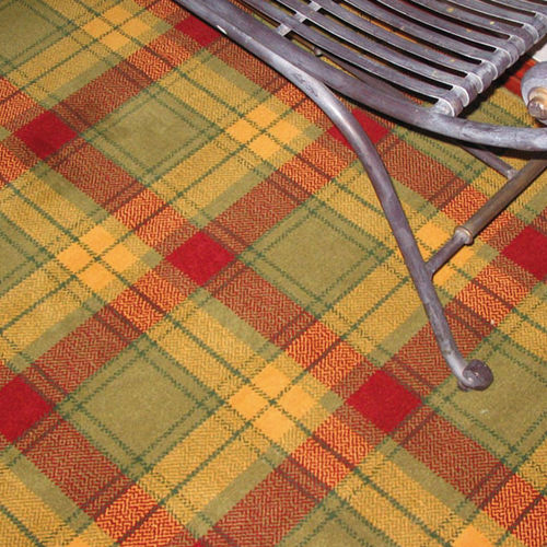 Тканое ковровое покрытие - MACMILLAN ANCIENT TARTAN - STEVENS AND GRAHAM - из шерсти / нейлоновое / для сектора услуг