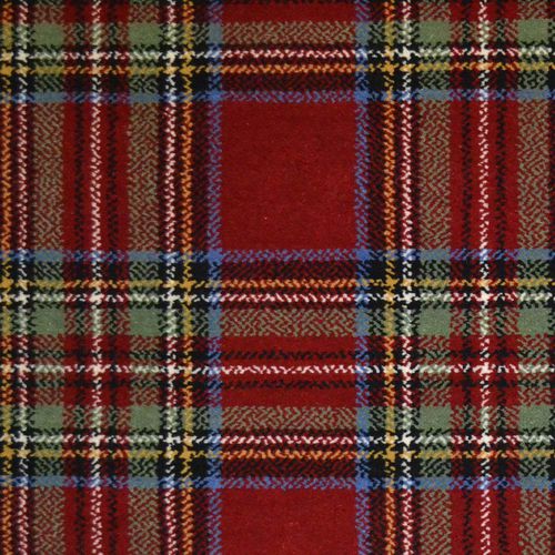 Тканое ковровое покрытие - STEWART ROYAL TARTAN  - STEVENS AND GRAHAM - из шерсти / нейлоновое / для сектора услуг