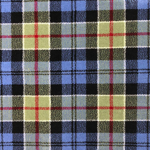 Тканое ковровое покрытие - COLQUHOUN TARTAN - STEVENS AND GRAHAM - нейлоновое / из шерсти / в клетку