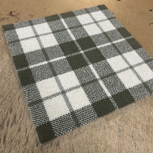 Классический ковер - GLENFERN WOOD TARTAN - STEVENS AND GRAHAM - в клетку / нейлоновый / из шерсти