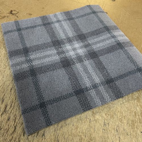Классический ковер - SILVERMERE TARTAN - STEVENS AND GRAHAM - в клетку / нейлоновый / из шерсти