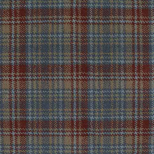 Классический ковер - ISLAY TARTAN - STEVENS AND GRAHAM - в клетку / из шерсти / прямоугольный
