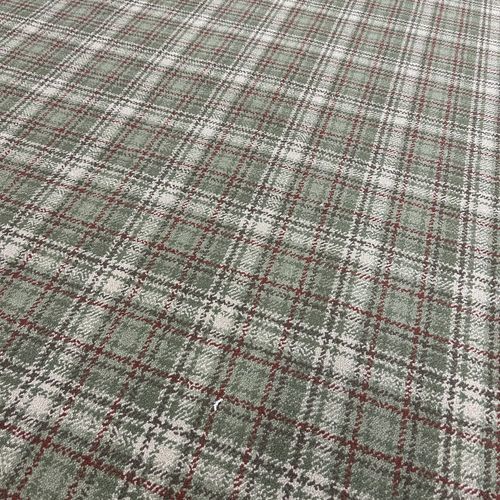 Классический ковер - JURA TARTAN - STEVENS AND GRAHAM - в клетку / из шерсти / прямоугольный