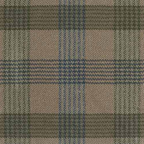 Классический ковер - TIREE TARTAN - STEVENS AND GRAHAM - в клетку / из шерсти / прямоугольный
