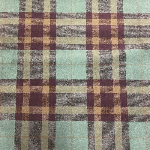 Классический ковер - LOCHAN UAINE TARTAN - STEVENS AND GRAHAM - в клетку / нейлоновый / из шерсти