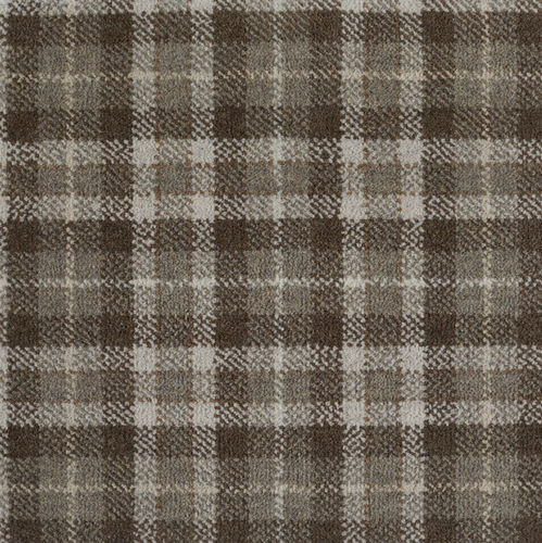 Классический ковер - WILLOW TARTAN - STEVENS AND GRAHAM - в клетку / из шерсти / прямоугольный