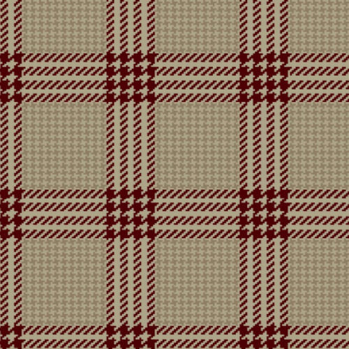 Классический ковер - TWEED  - STEVENS AND GRAHAM - в клетку / из шерсти / прямоугольный
