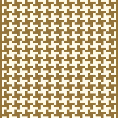 Классический ковер - HOUNDSTOOTH  - STEVENS AND GRAHAM - c геометрическим рисунком / из шерсти / прямоугольный