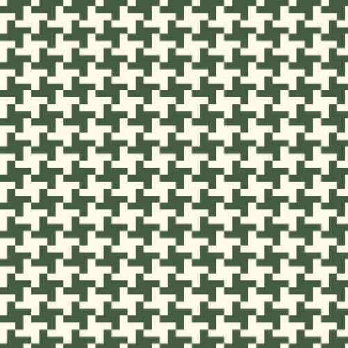 Классический ковер - HOUNDSTOOTH  - STEVENS AND GRAHAM - c геометрическим рисунком / из шерсти / прямоугольный
