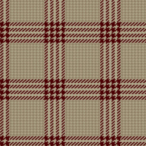 Классический ковер - TWEED  - STEVENS AND GRAHAM - в клетку / из шерсти / прямоугольный