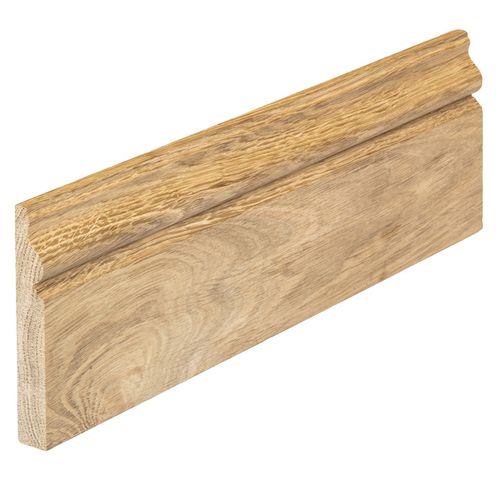 Плинтус из дуба - SKIRTING BOARD - QC FLOORS - предварительно покрытый лаком