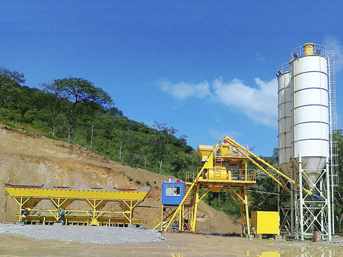 Стационарная бетоносмесительная установка - HZS-E SERIES - SHANDONG SHANTUI CONSTRUCTION MACHINERY IMP&EXP CO.,LTD