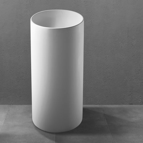 Раковина стелла - The Tube - CIPI' - из Solid Surface / из полимера / круглая
