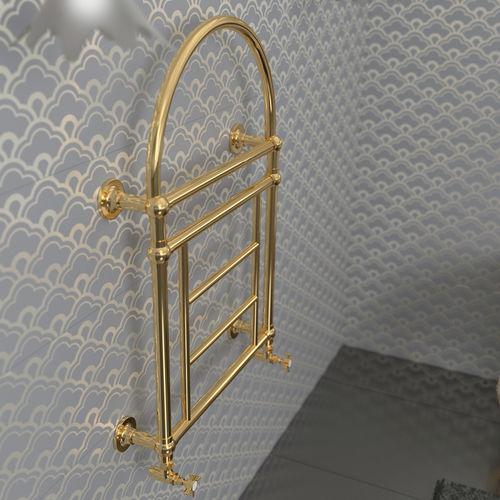 Полотенцесушитель на горячей воде - RETRÒ III - CORDIVARI DESIGN - классический / из латуни / цвет по индивидуальному заказу