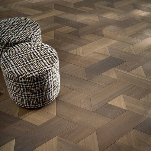 Паркет из паркетной доски - DESIGN NISIA - FOGLIE D'ORO BY LATIFOGLIA - из дуба / из орехового дерева / из американского ореха