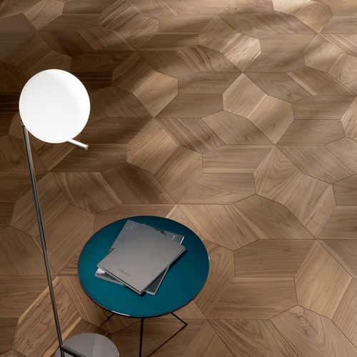 Паркет из паркетной доски - DESIGN LOTUS - FOGLIE D'ORO BY LATIFOGLIA - из дуба / из орехового дерева / из американского ореха