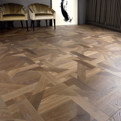 Паркет из паркетной доски - DESIGN TRIESTE - FOGLIE D'ORO BY LATIFOGLIA - из дуба / из орехового дерева / из американского ореха