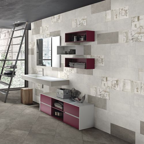 Плитка из керамогранита - BOSTON - MARINER CERAMICHE - матовая / для ванной комнаты / настенная