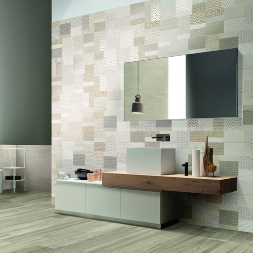 Плитка из керамогранита - ARMOR - MARINER CERAMICHE - для ванной комнаты / настенная / 25x75 см