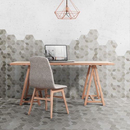 Каменная напольная плитка из керамогранита - MINIMA8.6 - QUINTESSENZA CERAMICHE - матовая / для интерьера / для кухни