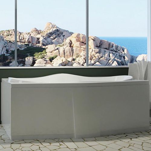 Отдельностоящая ванна - SARDEGNA - RELAX DESIGN - из акрила / ванна / белая