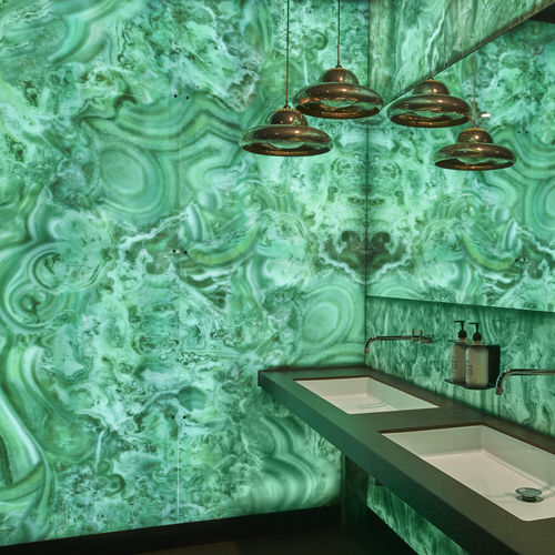 Декоративная панель для потолков - MALACHITE EMERAUD - Tecnografica Italian Wallcoverings - для внутренней компоновки / настенная / для настила