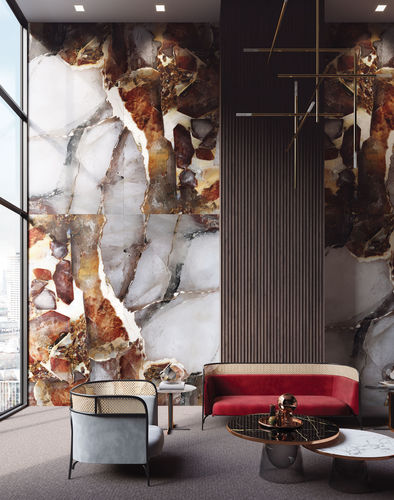 Декоративная панель для настила - PAPEETE - Tecnografica Italian Wallcoverings - настенная / для внутренней компоновки / для потолков