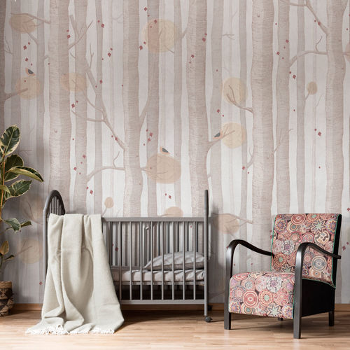 Современный обои - LULLABY - Tecnografica Italian Wallcoverings - из целлюлозного волокна / из нетканых материалов / из стекловолокна