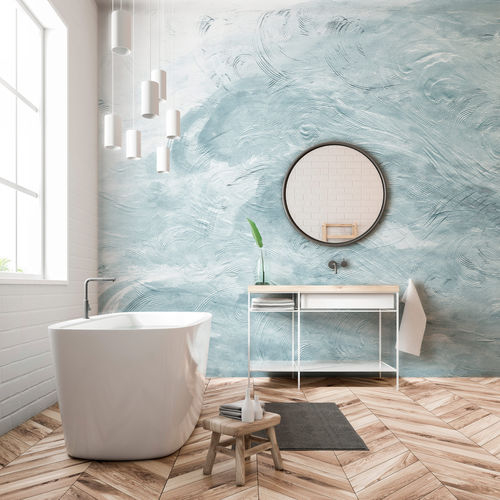 Современный обои - AZUMI - Tecnografica Italian Wallcoverings - из целлюлозного волокна / из нетканых материалов / из стекловолокна