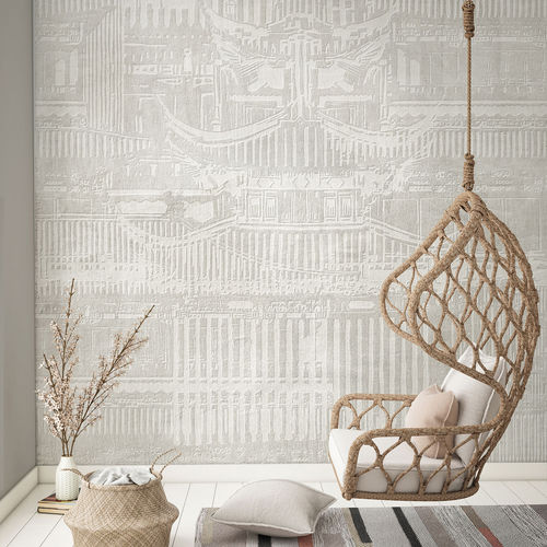 Современный обои - MIKADO - Tecnografica Italian Wallcoverings - из целлюлозного волокна / из нетканых материалов / из стекловолокна