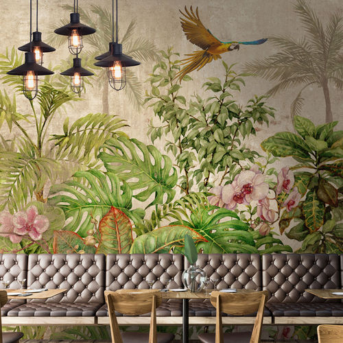 Современный обои - CANARY - Tecnografica Italian Wallcoverings - из целлюлозного волокна / из нетканых материалов / из стекловолокна